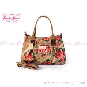 Lightweight Summer Flowered Handbags Girls Single Shoulder